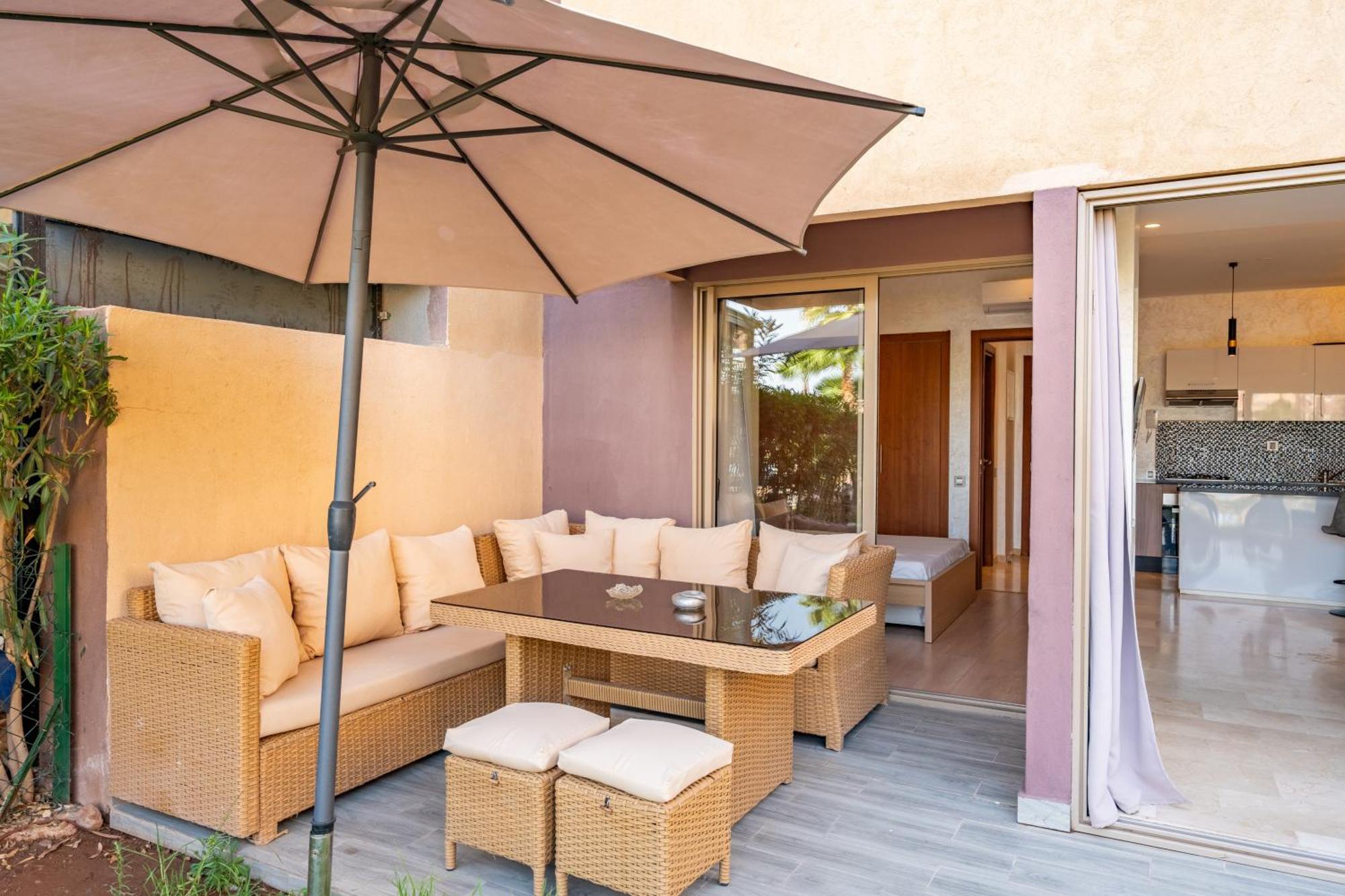Relax Front Of Pool - Golf- Fiber Optic Apartment Marrakesh