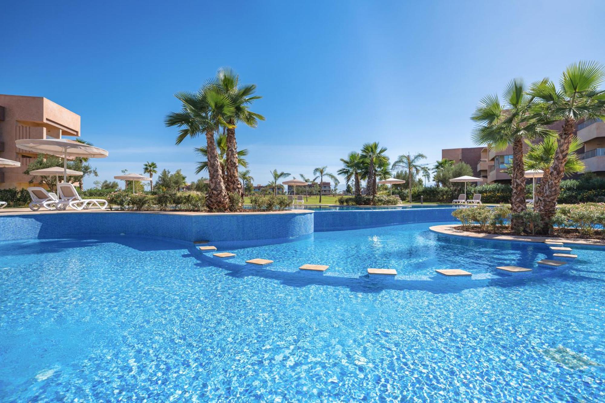 Relax Front Of Pool - Golf- Fiber Optic Apartment Marrakesh