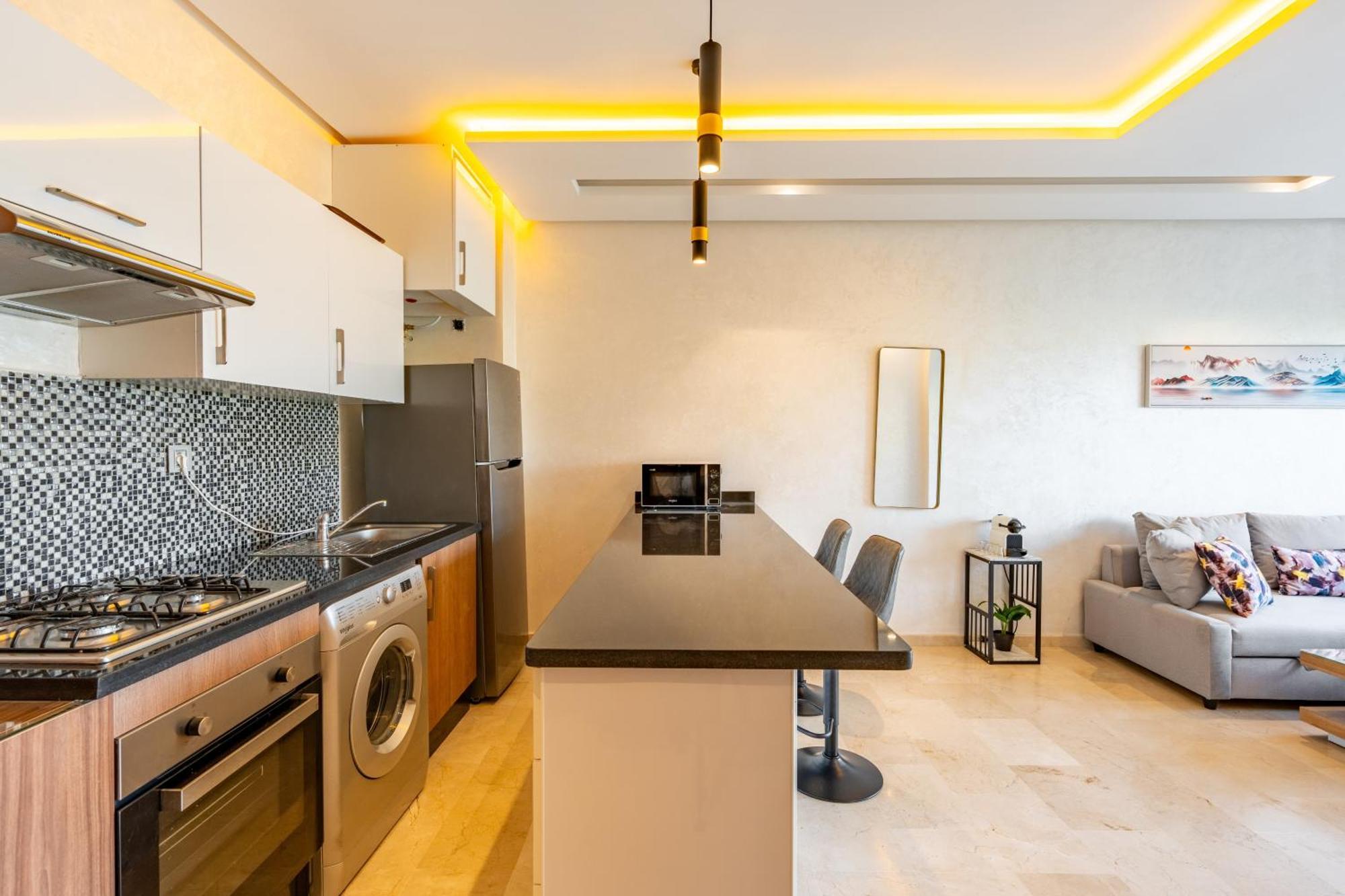 Relax Front Of Pool - Golf- Fiber Optic Apartment Marrakesh