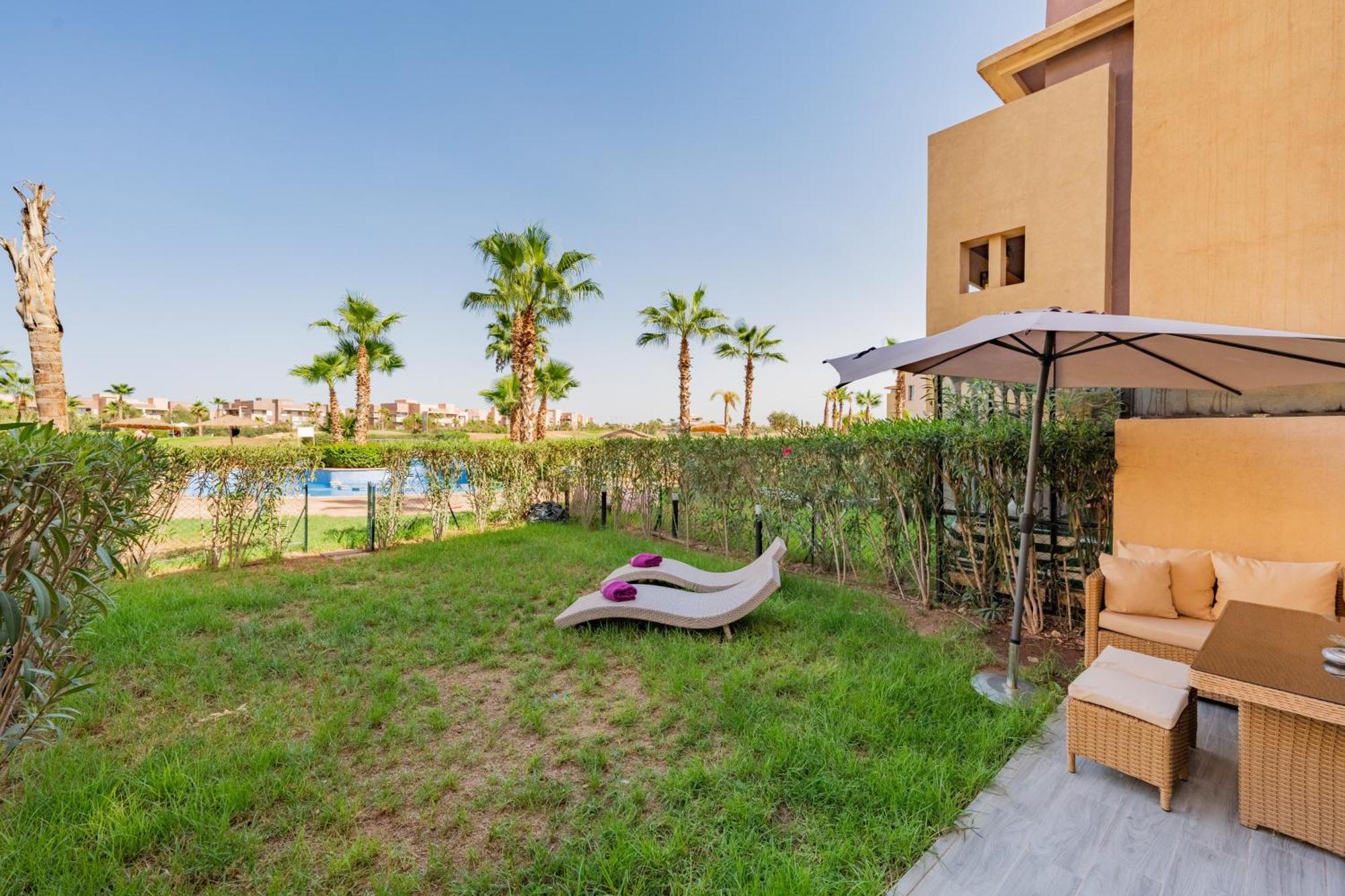 Relax Front Of Pool - Golf- Fiber Optic Apartment Marrakesh